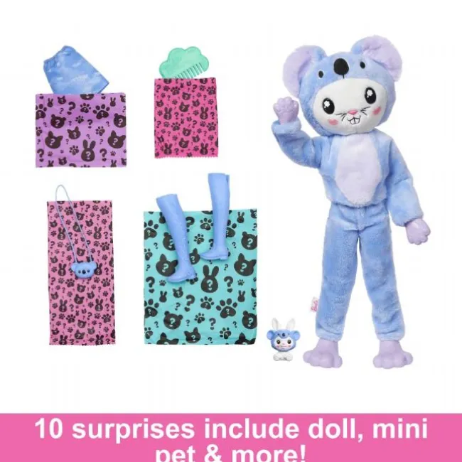 Barbie Cutie Bunny Koala Dukke
