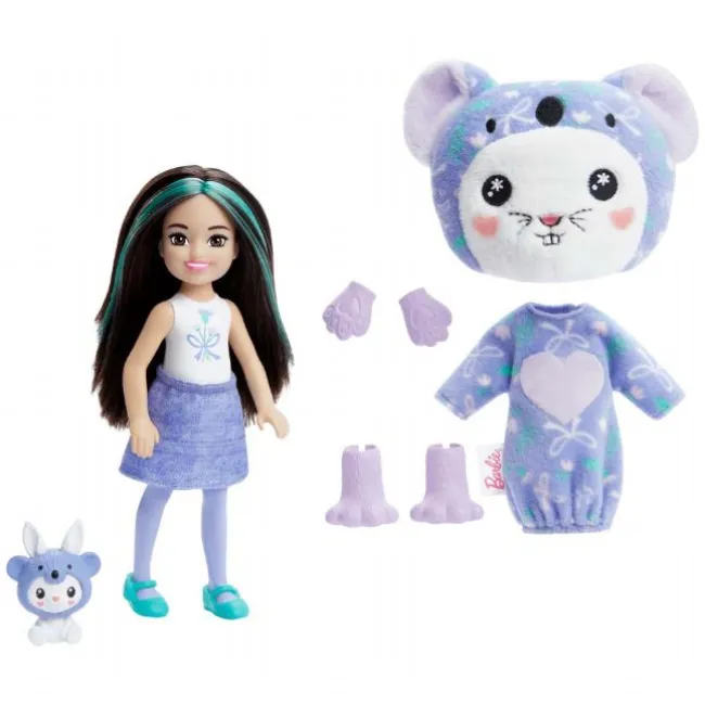 Barbie Cutie Chelsea Bunny Koala Dukke