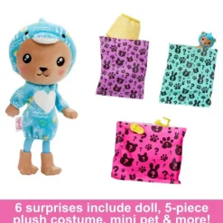 Barbie Cutie Chelsea Teddy Dolphin Dukke