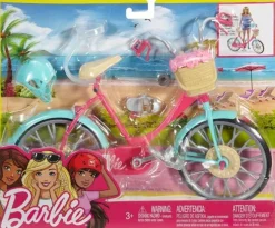 Barbie Cykel med Tilbehør
