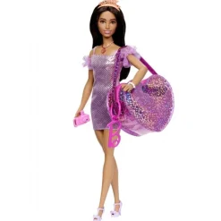 Barbie Deluxe taske med festtøjsæt