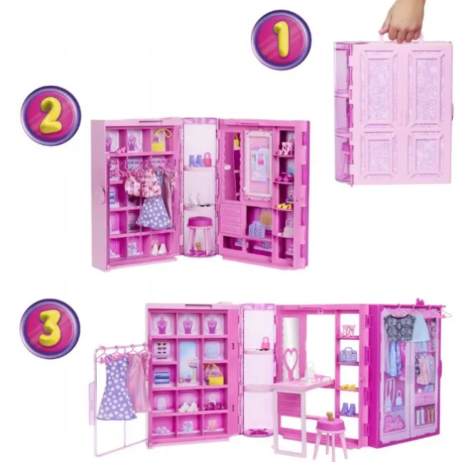Barbie Dream Closet Playset