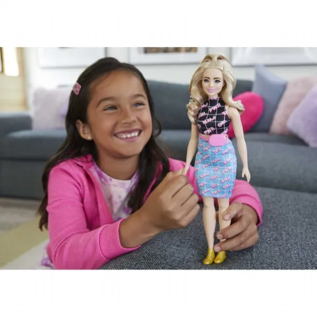 Barbie Dukke Girl Power-Print Outfit