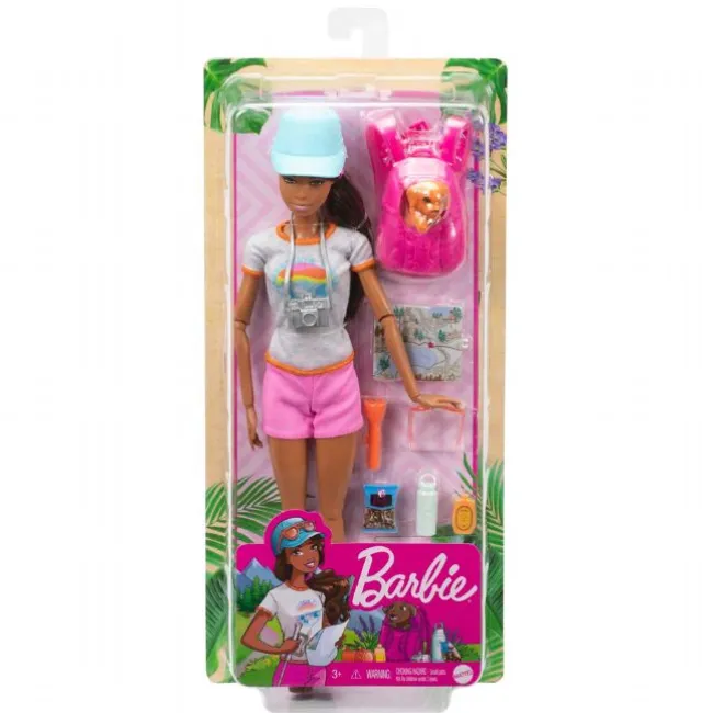 Barbie Dukke med Hundhvalpe