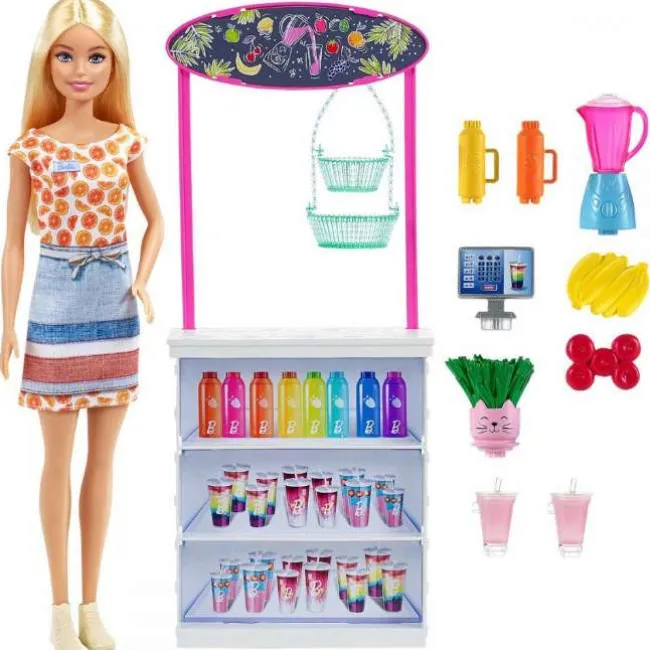 Barbie Dukke m. Smoothie Bar
