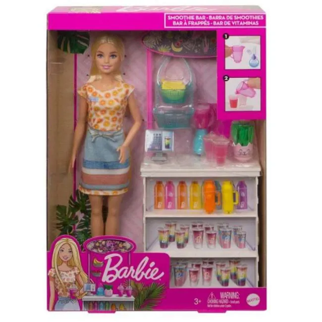Barbie Dukke m. Smoothie Bar