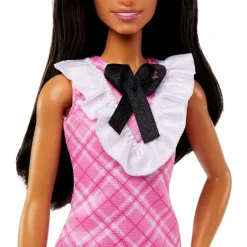 Barbie Dukke Pink Plaid Dress