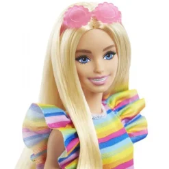 Barbie Dukke Rainbow Dress