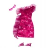 Barbie Dukketøj Pink Heart Dress