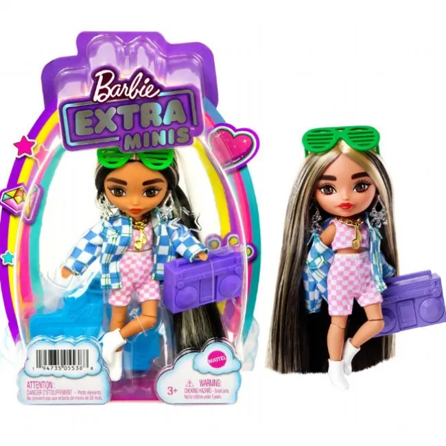 Barbie Ekstra Mini Checkered Jacket Dukk
