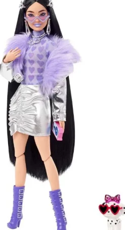 Barbie Ekstra Silver Coat Dukke