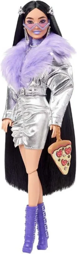 Barbie Ekstra Silver Coat Dukke