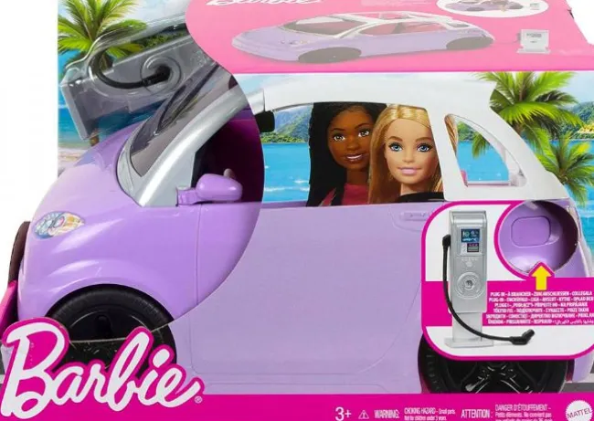 Barbie Elektrisk Bil Convertible