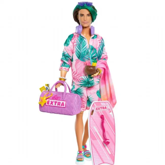 Barbie Extra Fly Ken Strand Dukke