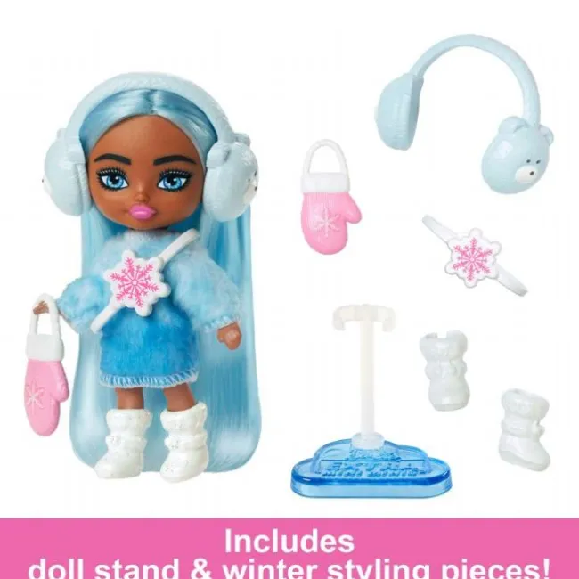Barbie Extra Mini Minis Snow Fashion Duk