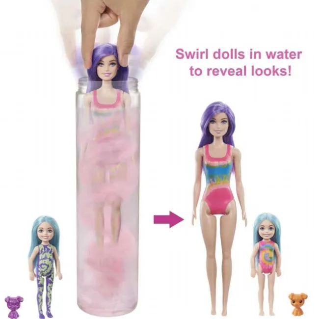 Barbie Farveskift Tie Dye Fashion Maker