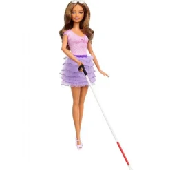 Barbie Fashionista Lavender Dukke