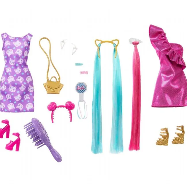 Barbie Fun & Fancy Hair Dukke
