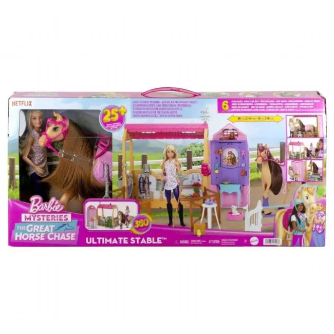 Barbie Great Chase Drømme Stald