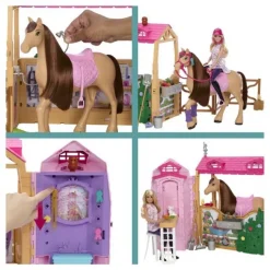 Barbie Great Chase Drømme Stald