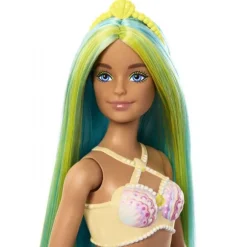 Barbie Havfrue Dukke Blå/Grøn