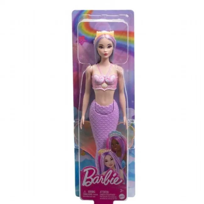 Barbie Havfrue Dukke Lilla
