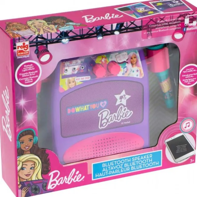 Barbie Højtaler med 2 Mikrofoner
