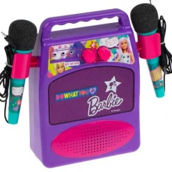 Barbie Højtaler med 2 Mikrofoner