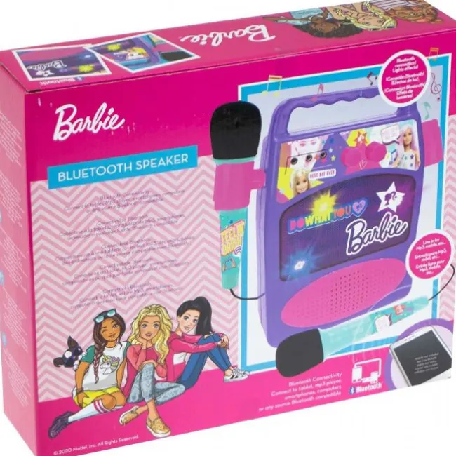 Barbie Højtaler med 2 Mikrofoner
