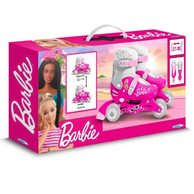 Barbie Justerbare Rulleskøjter str 27-30