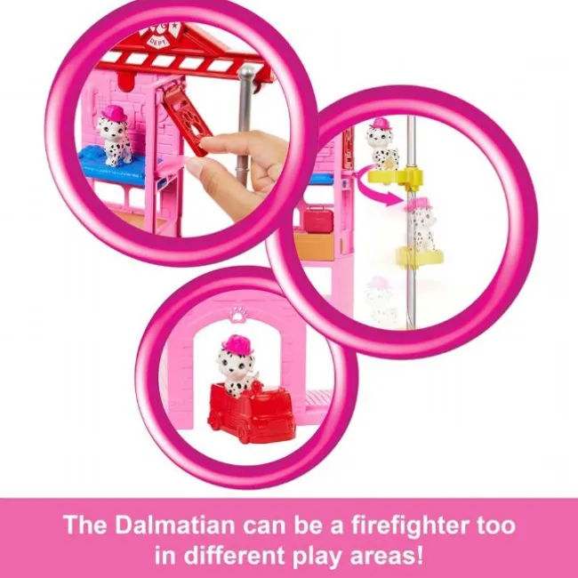 Barbie Karriere Brandbekæmper Playset