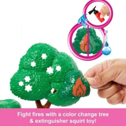Barbie Karriere Brandbekæmper Playset
