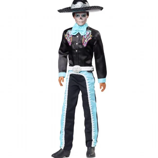 Barbie Ken Dia de Muertos Dukke