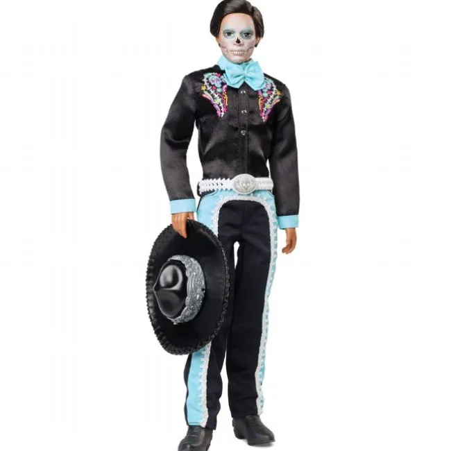 Barbie Ken Dia de Muertos Dukke