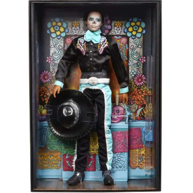 Barbie Ken Dia de Muertos Dukke