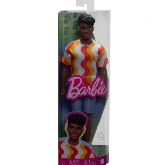 Barbie Ken Dukke Orange Shirt