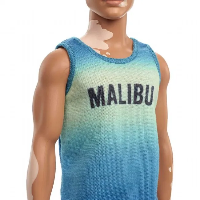 Barbie Ken Dukke Vitiligo Malibu Tank
