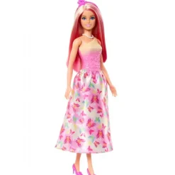 Barbie Kongelig Dukke med Pink Hår