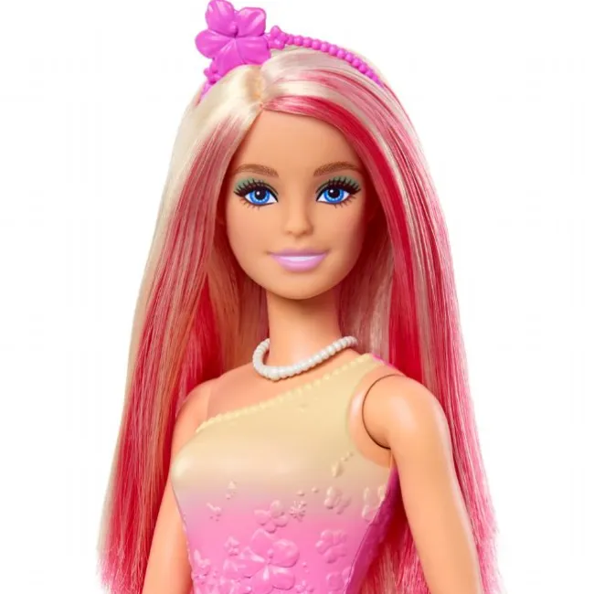 Barbie Kongelig Dukke med Pink Hår