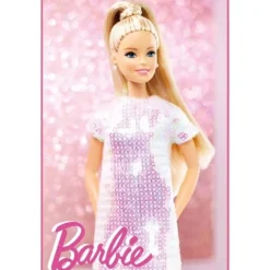Barbie Legetæppe 120x80cm