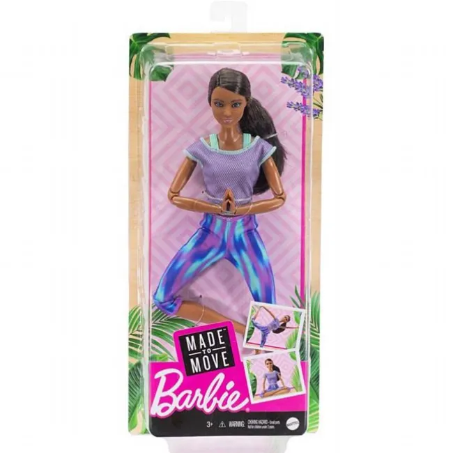 Barbie Mørkhåret Made to Move