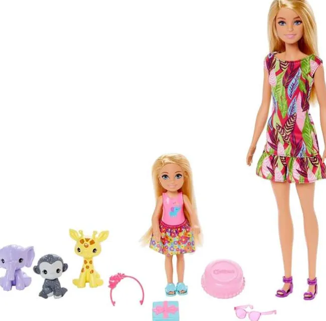 Barbie og Chelsea Fødselsdagssæt
