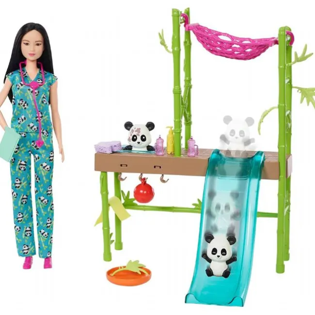 Barbie Panda Rescue Playset