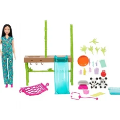 Barbie Panda Rescue Playset