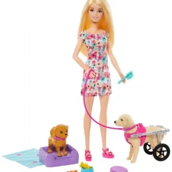 Barbie Pet Dukke med Hunde