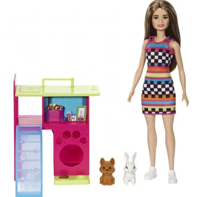 Barbie Pet Playhouse Dukke Playset
