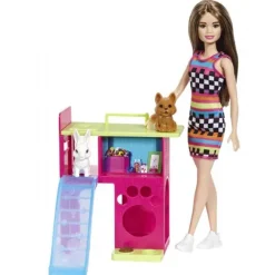 Barbie Pet Playhouse Dukke Playset
