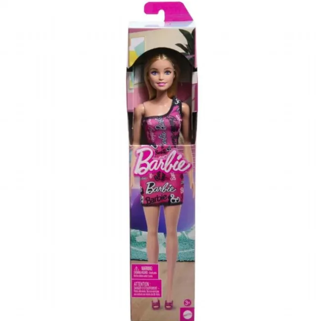 Barbie Pink Dress Dukke
