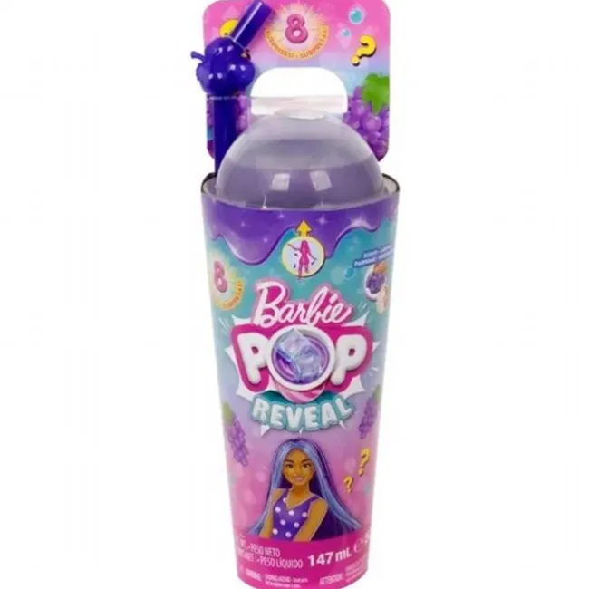 Barbie Pop Reveal Dukke Druesaft
