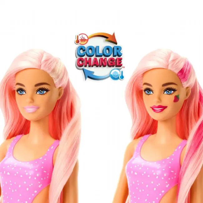Barbie Pop Reveal Dukke Jordbær